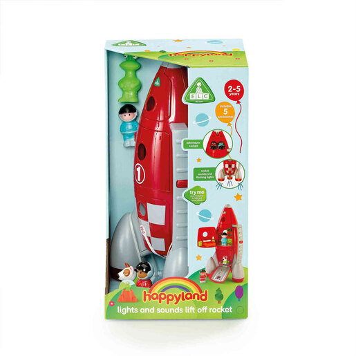Happyland Lights And Sounds Lift-Off Rocket