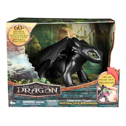 How to Train Your Dragon Tame and Train Toothless Figure