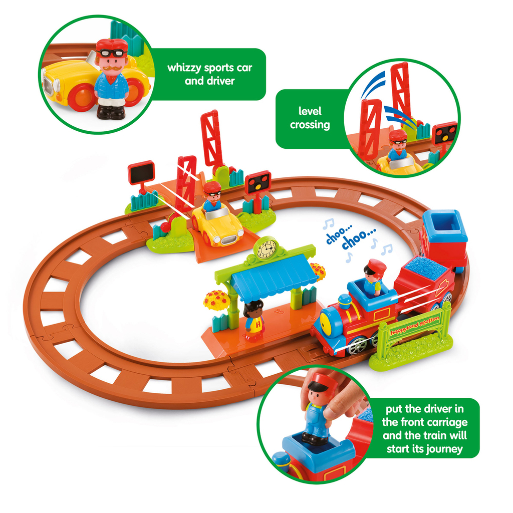Happyland Magic Motion Train Playset