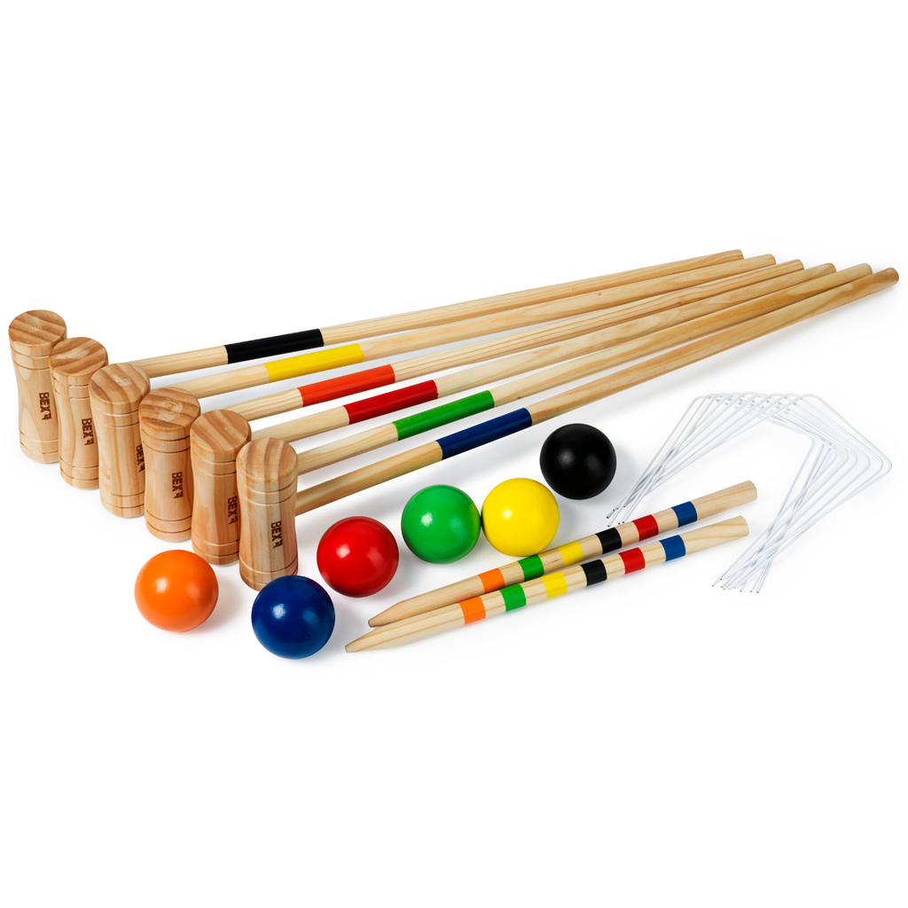 Bex Sport Wooden Family Croquet Set