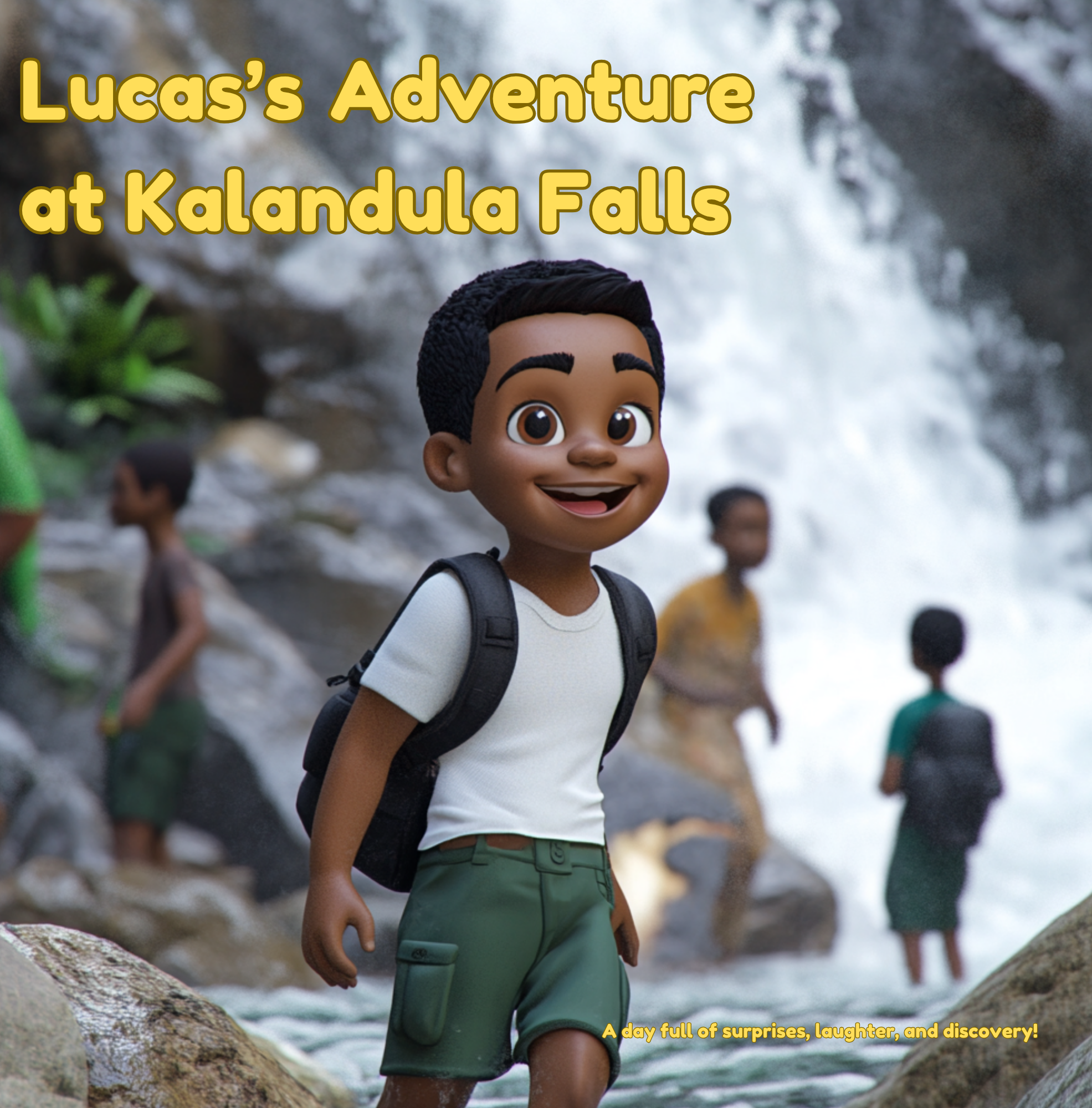 Lucas’s Adventure at Kalandula Falls