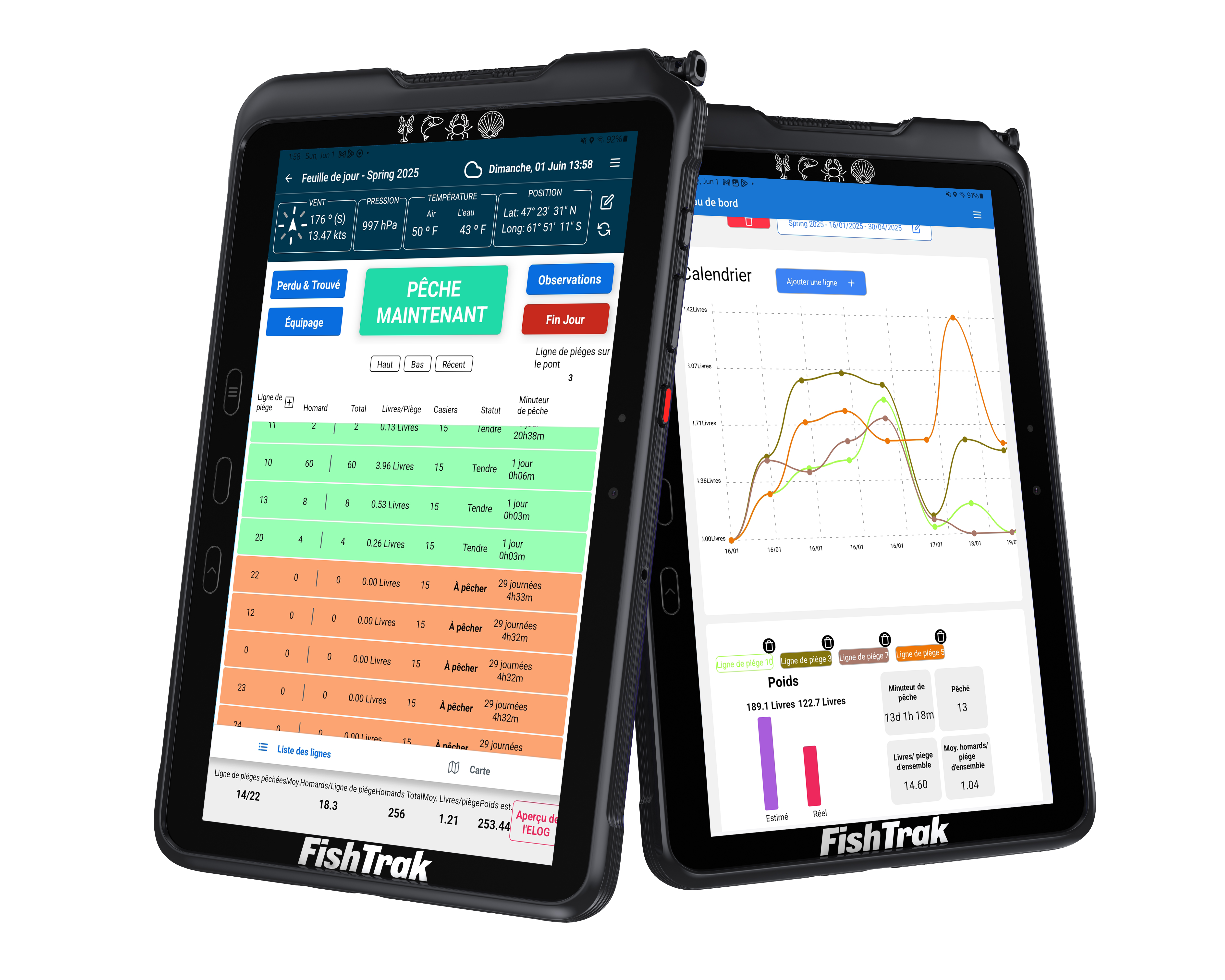 FishTrak Catch Plotter