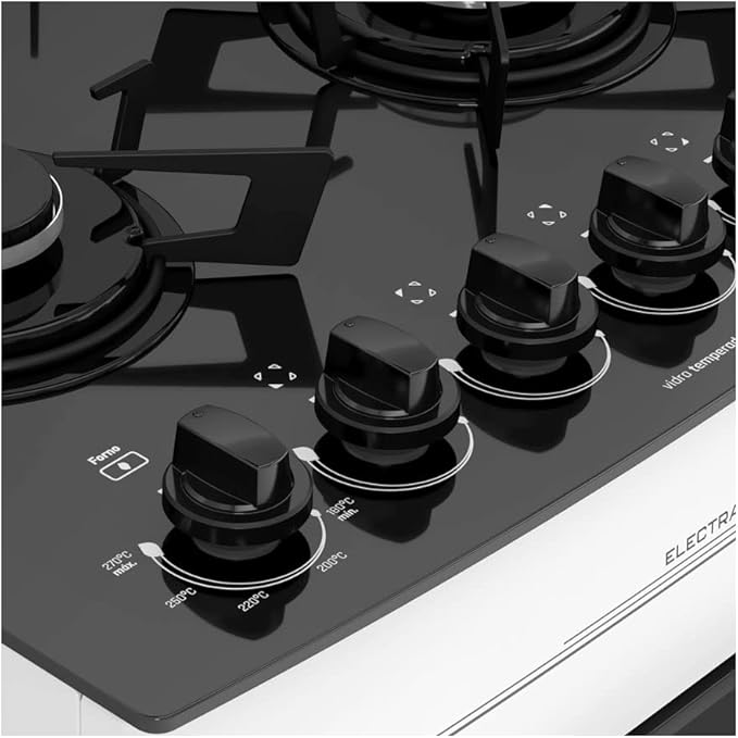 FOGÃO ELECTRA GLASS NEW 4 QUEIMADORES