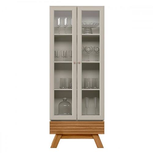 CRISTALEIRA RETRO SAFIRA Natural/Off White