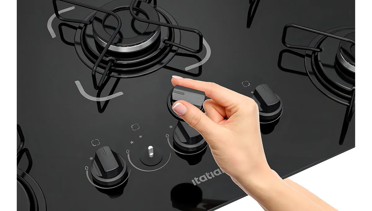 Cooktop 5 Bocas Itatiaia Essencial