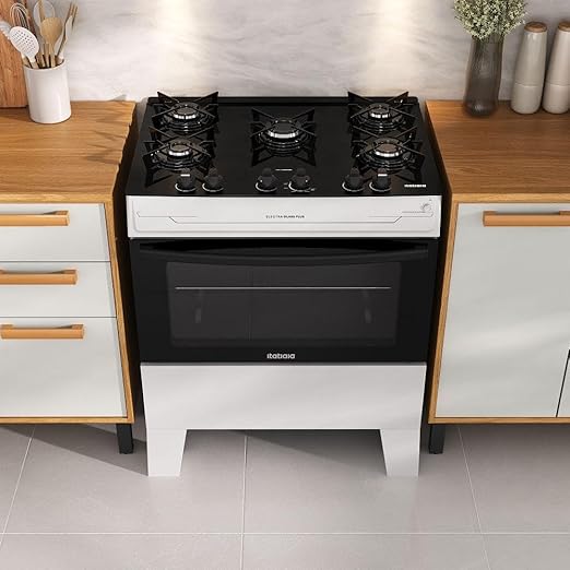 FOGÃO ELECTRA GLASS NEW 5 QUEIMADORES