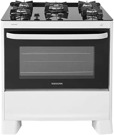 FOGAO MAX GLASS MESA VIDRO 5 QUEIMADORES