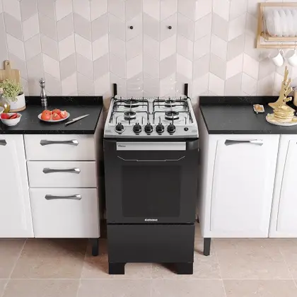 FOGAO NEW DREAM INOX 4 BOCAS