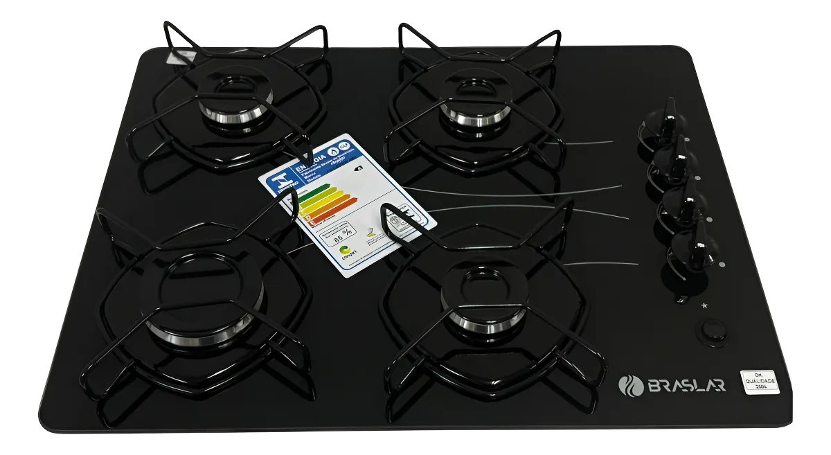 COOKTOP VICTOR 4 BOCAS PRETO