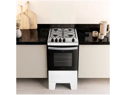 FOGAO NEW DREAM INOX 4 BOCAS 