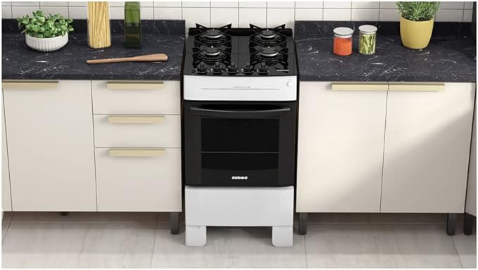 FOGÃO ELECTRA GLASS NEW 4 QUEIMADORES