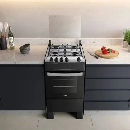 Fogão 4 Bocas Braslar Sirius Plus