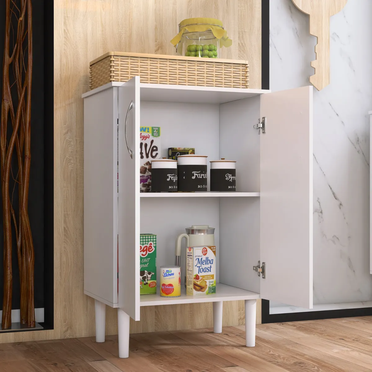 BALCÃO DACAR BRANCO