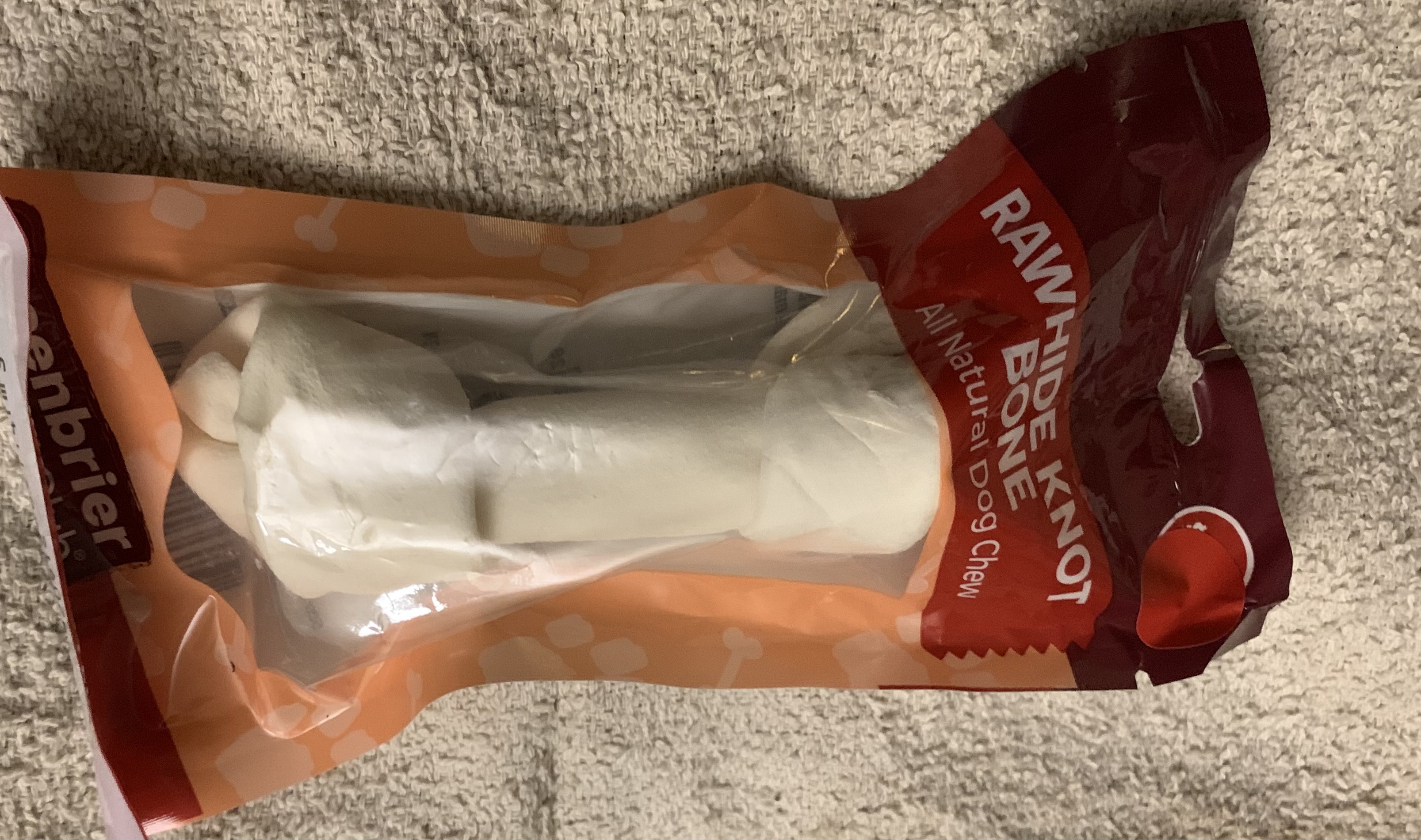 Rawhide Double Knot Bone