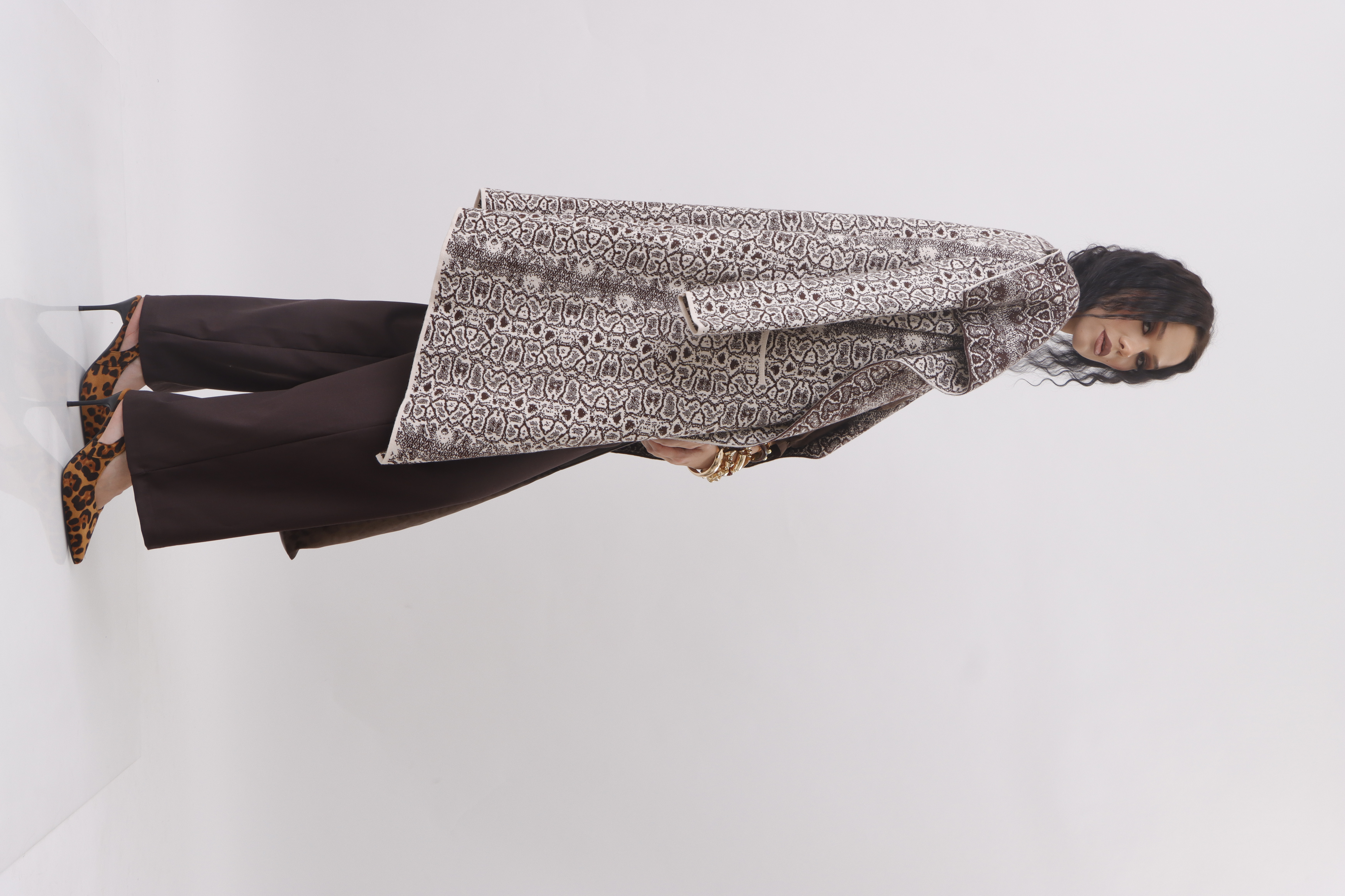 Printed Luxe Cardigan