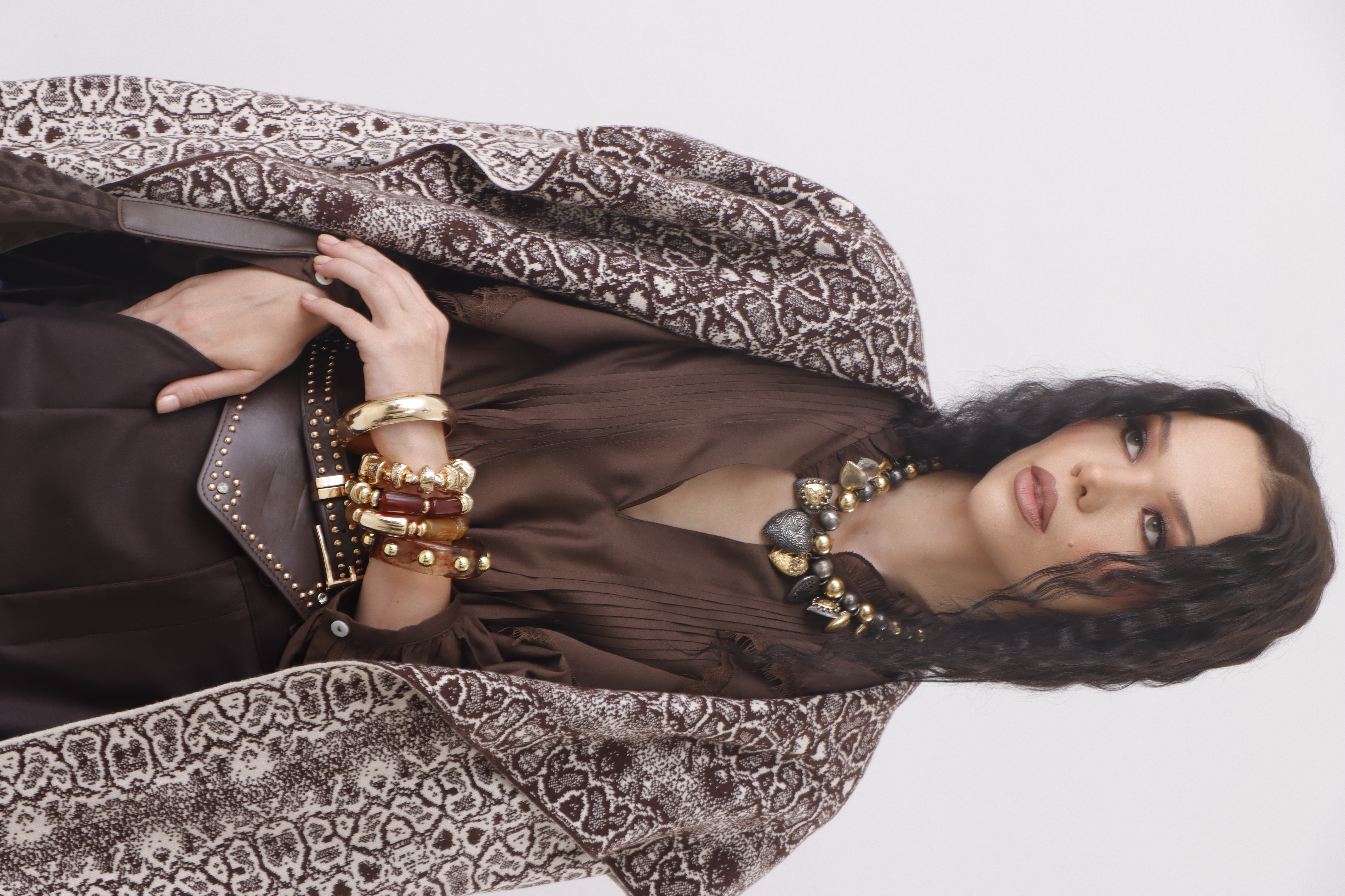 Printed Luxe Cardigan