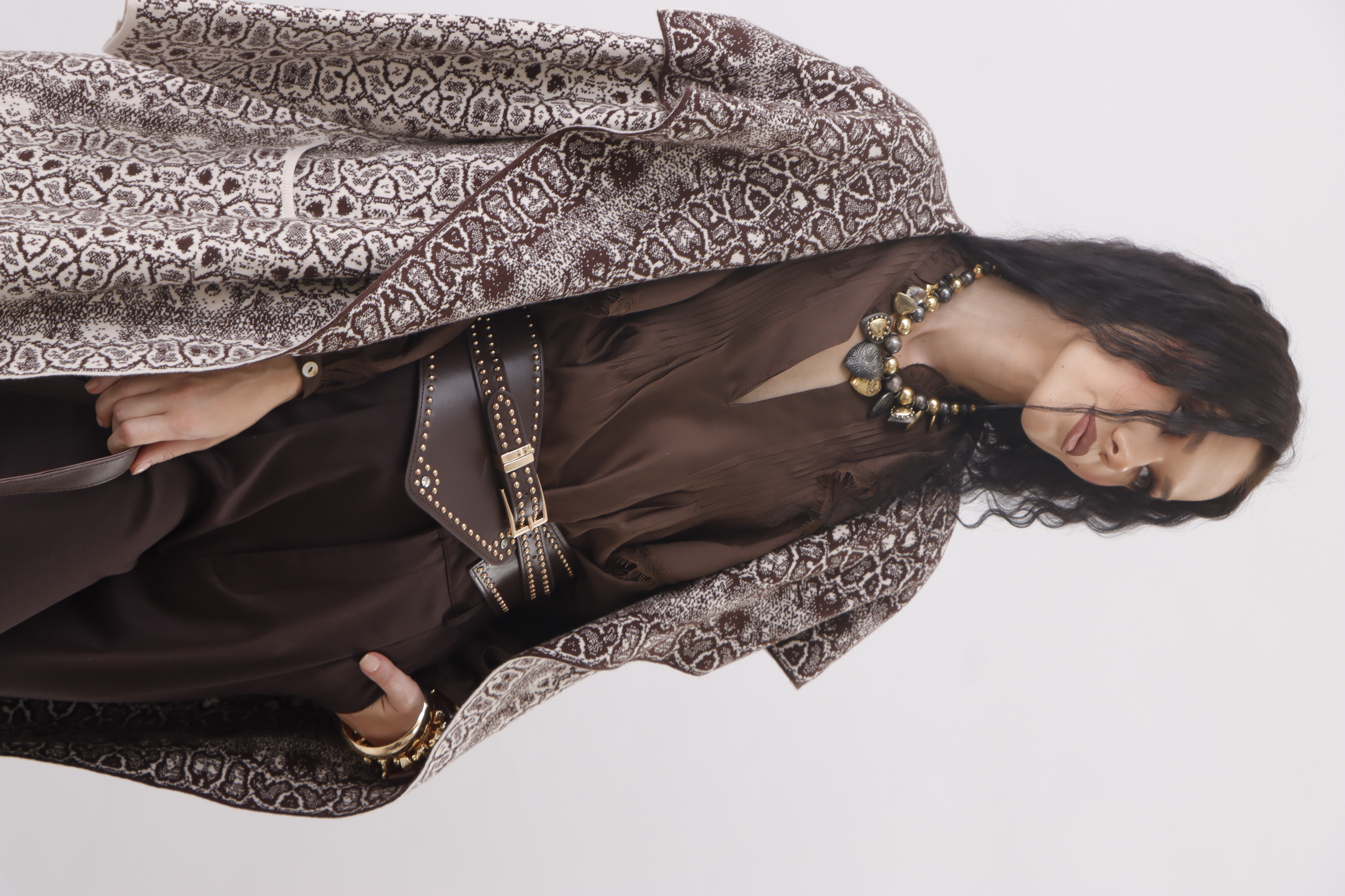 Printed Luxe Cardigan