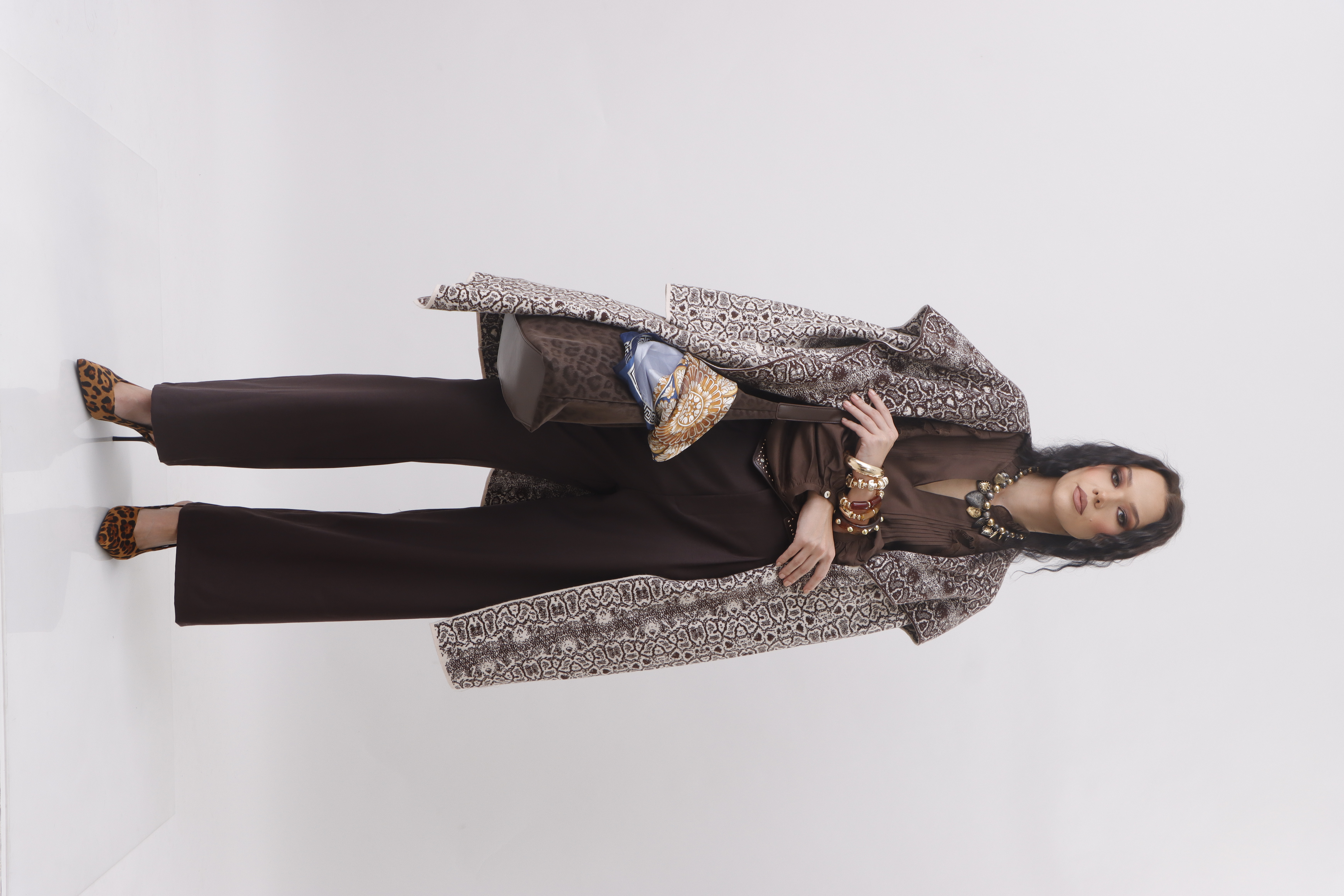 Printed Luxe Cardigan