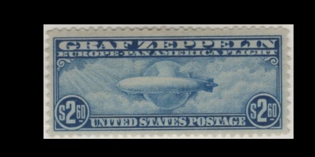 Scott #C13 #C14 #C15 - Mint - 1930 Graf Zeppelin Issues - Page Mounted Set