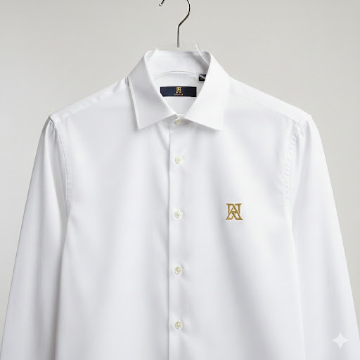 Camisa Social Branca Masculina