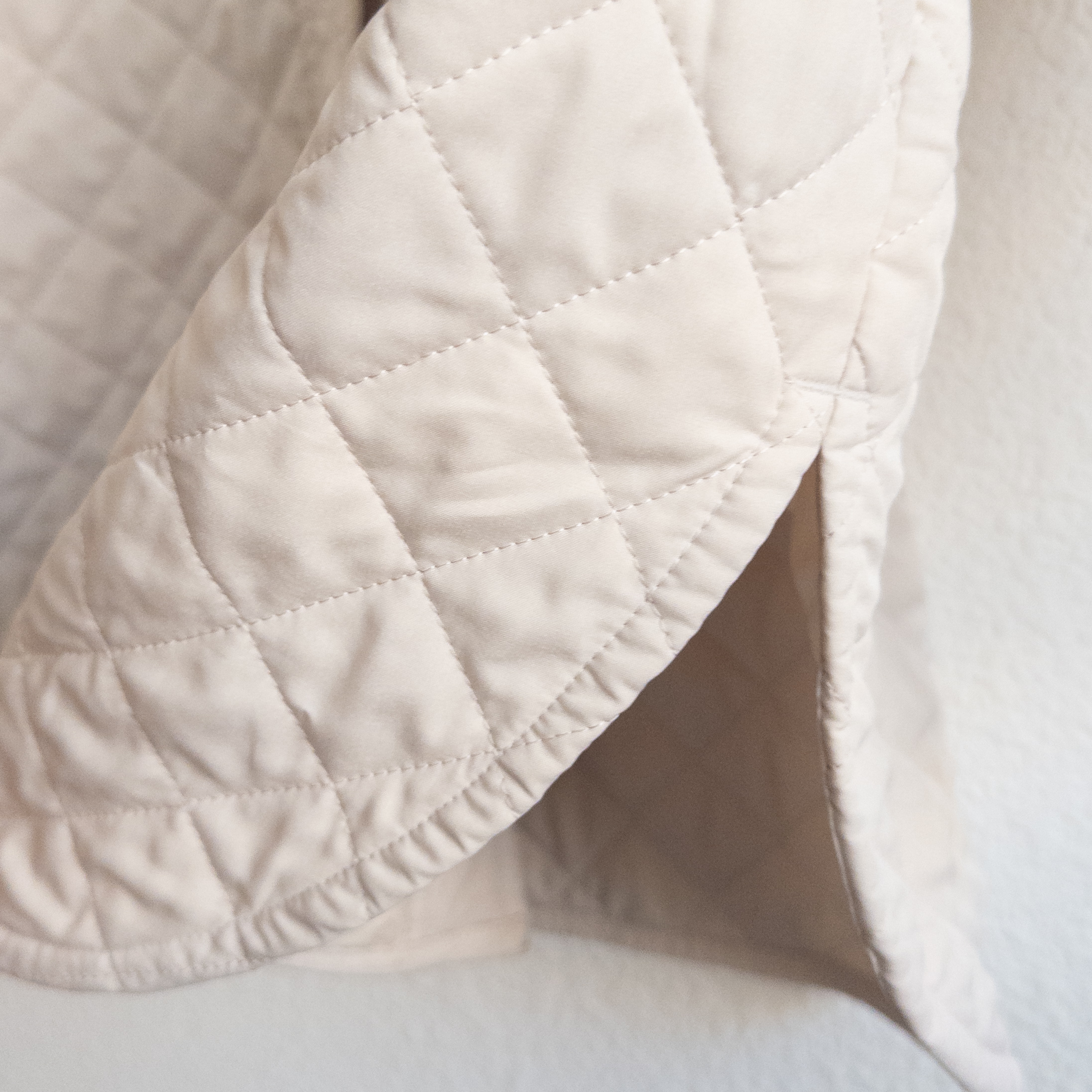 Quilted Beige Jacket