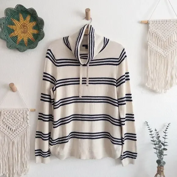 Striped Knit Sweater