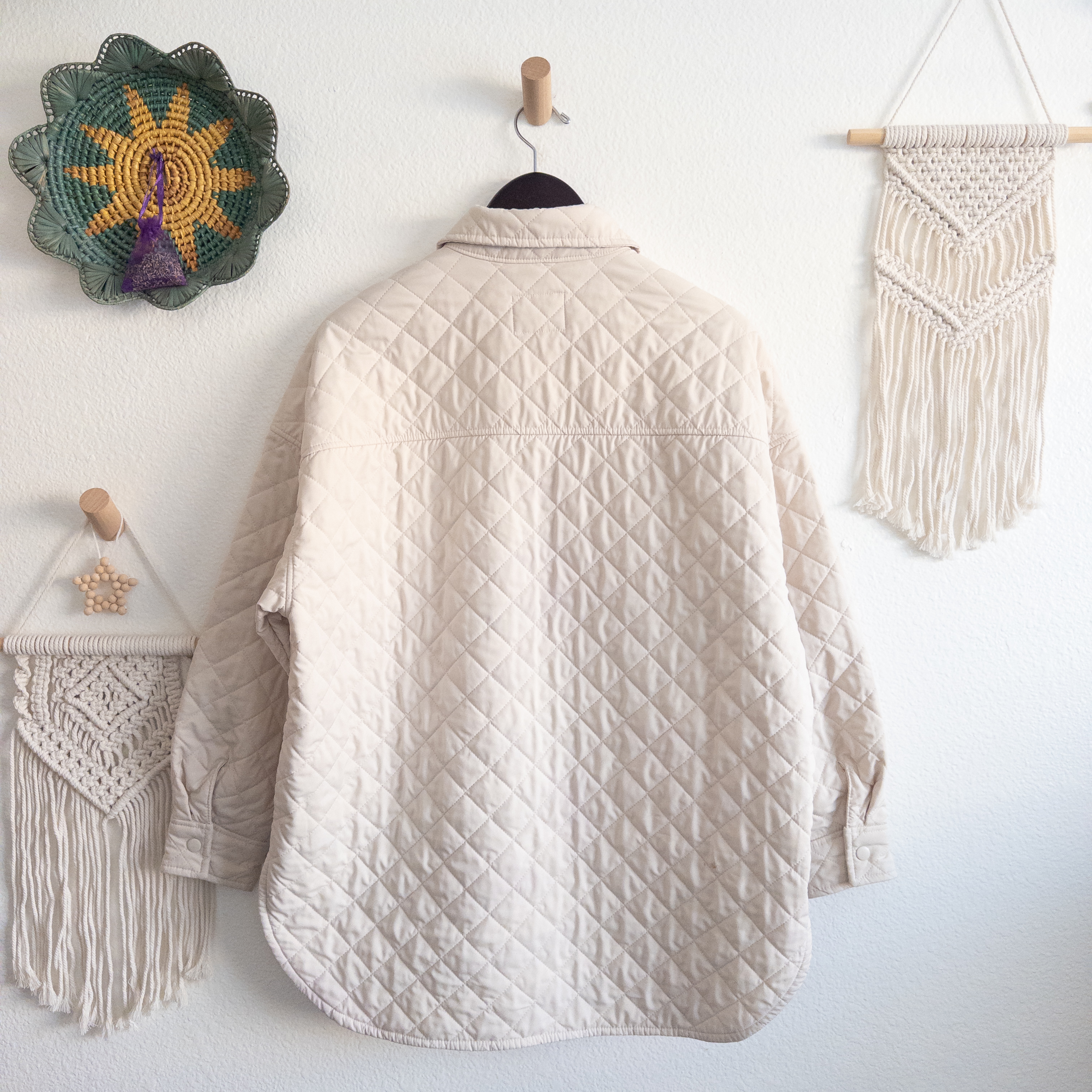 Quilted Beige Jacket