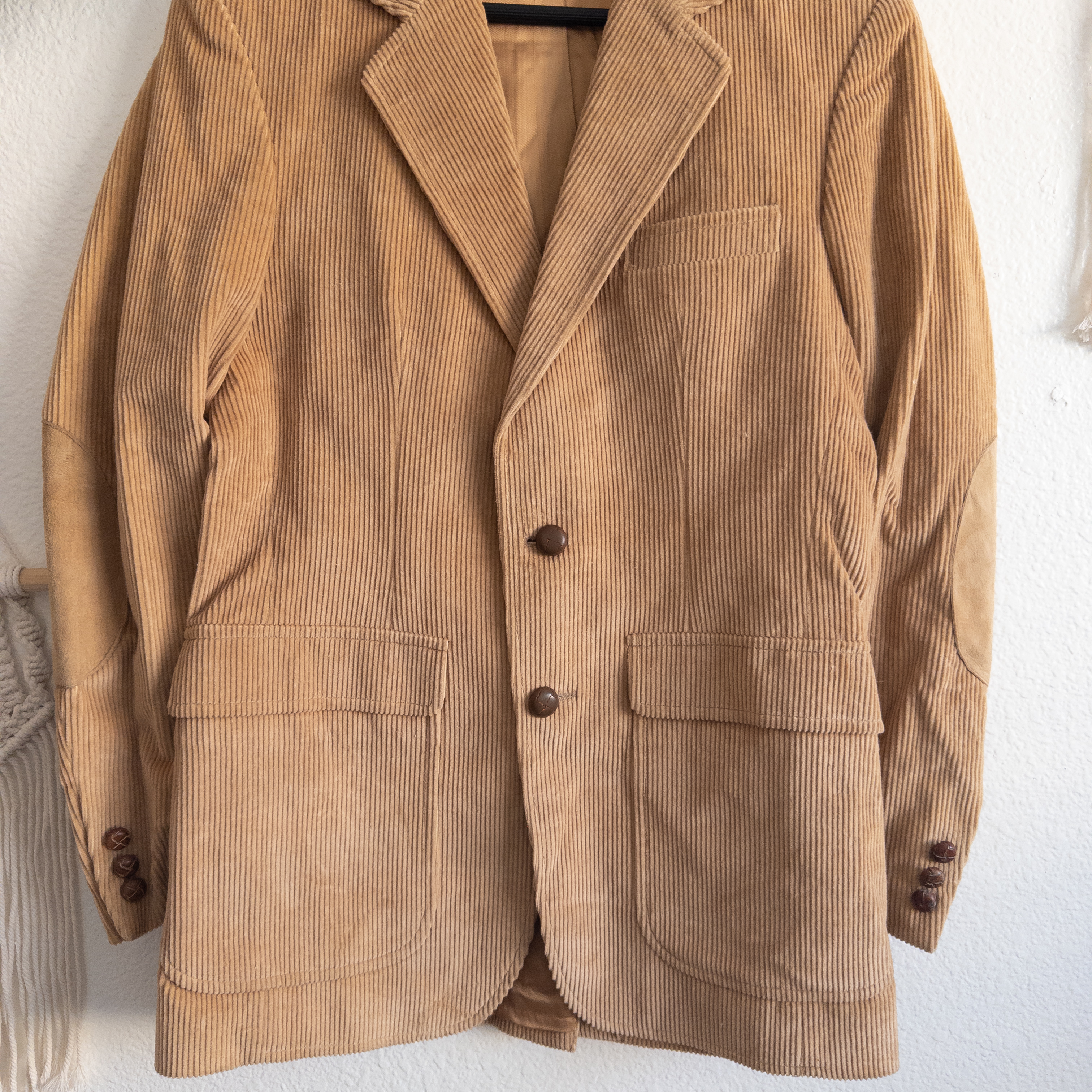 Tan Corduroy Blazer