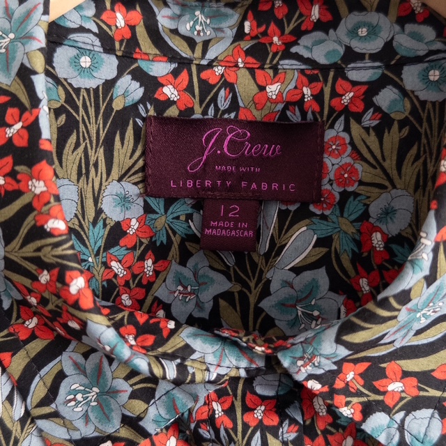 Floral Print Button-Down Shirt