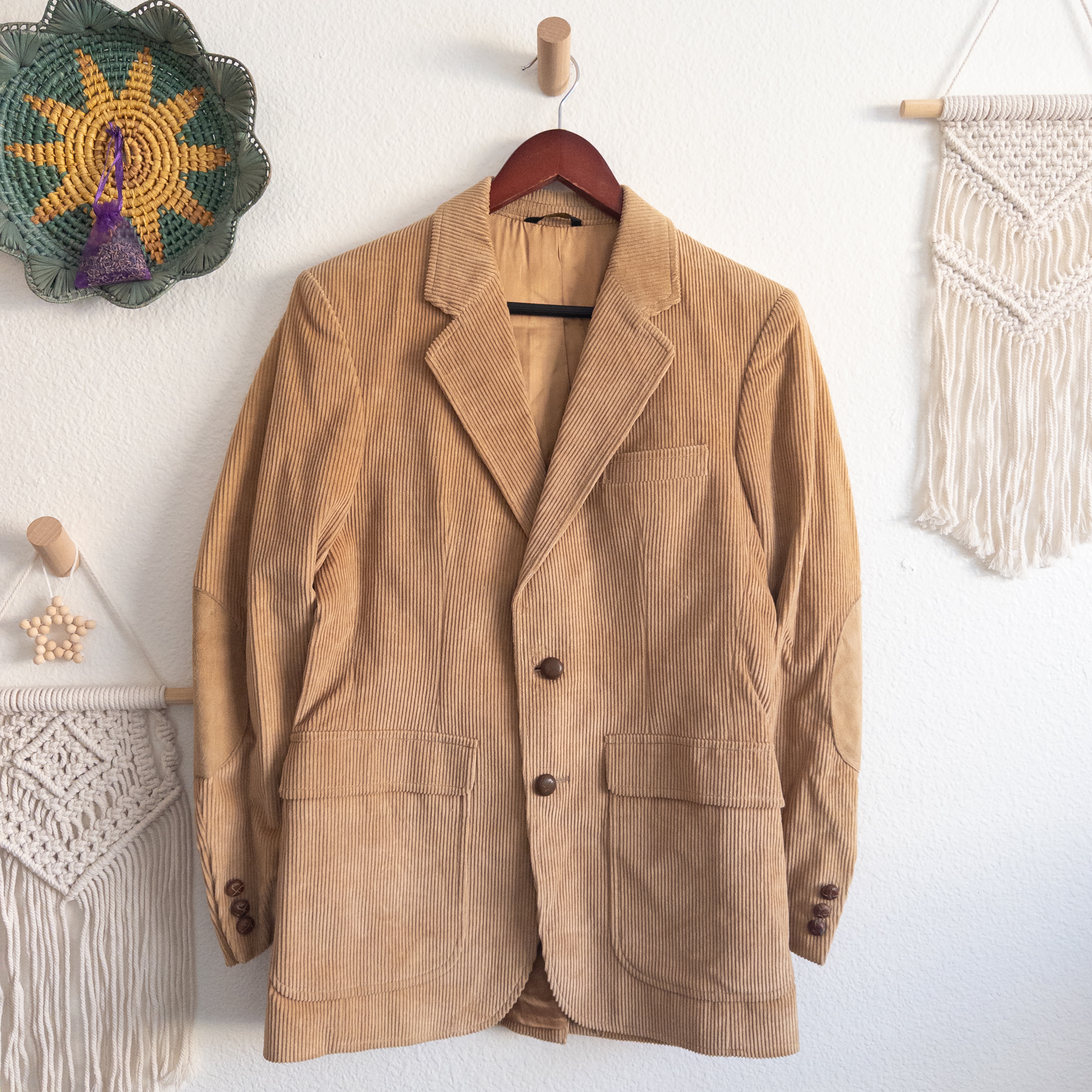 Tan Corduroy Blazer