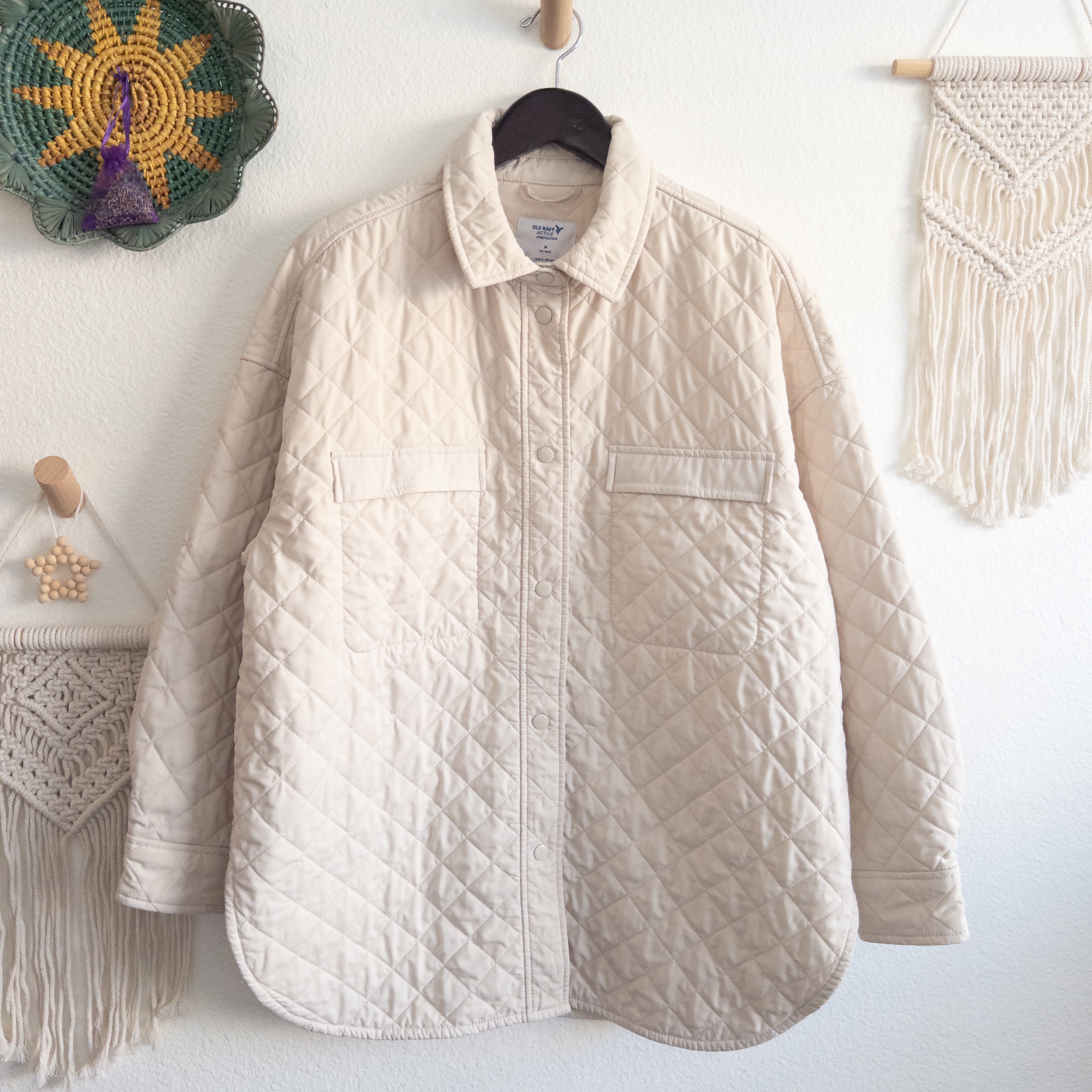 Quilted Beige Jacket