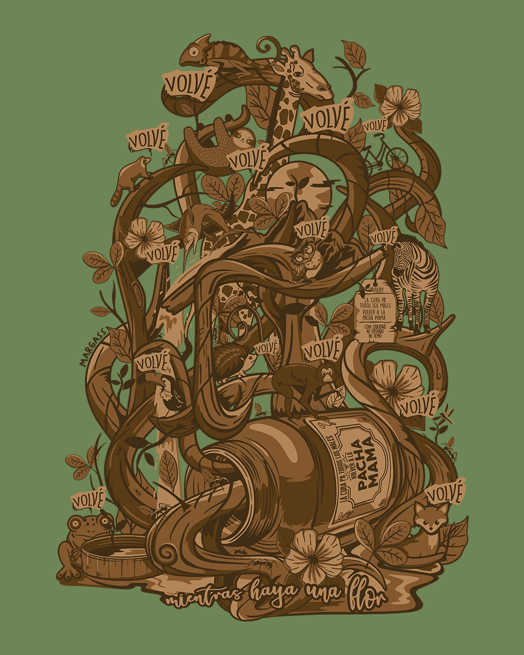 Volver a la pacha mama