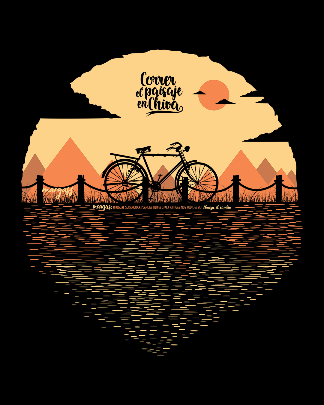 Correr el paisaje en chiva