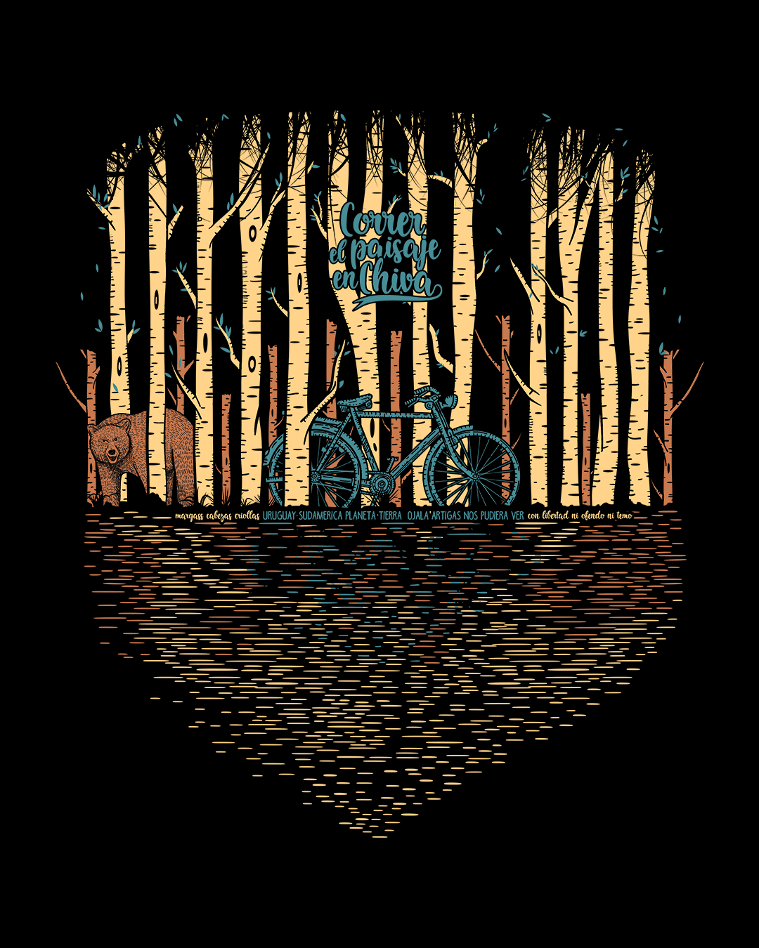 Correr el paisaje en chiva