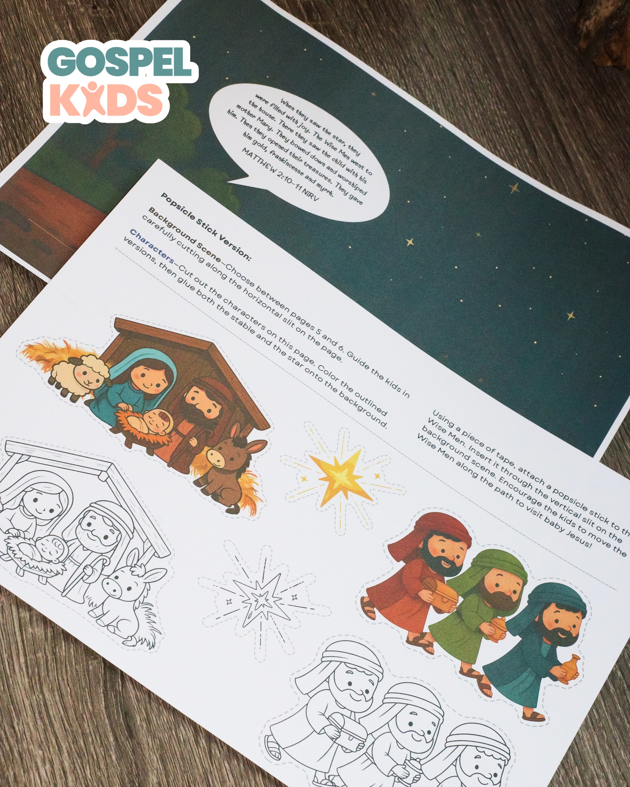 The Wise Men Visits Jesus