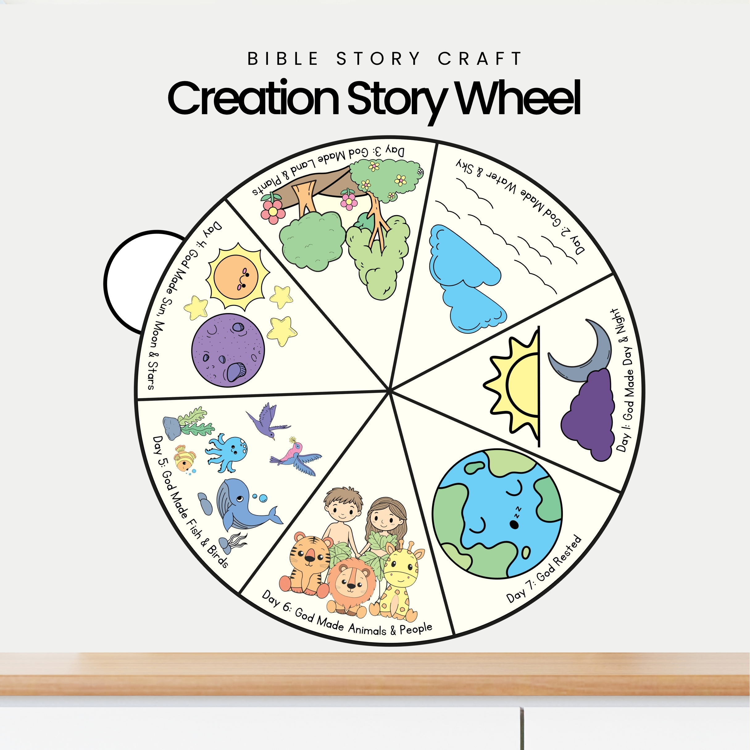 Creation Story Wheel