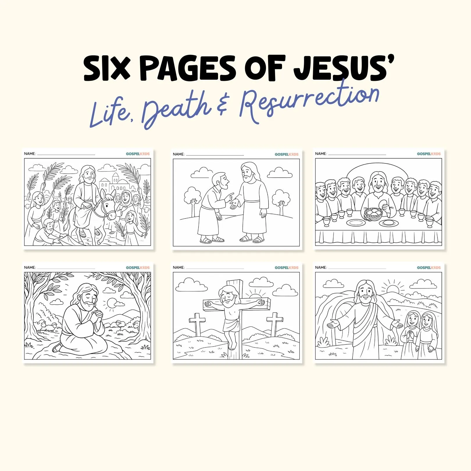 32 New Testament Colouring Set