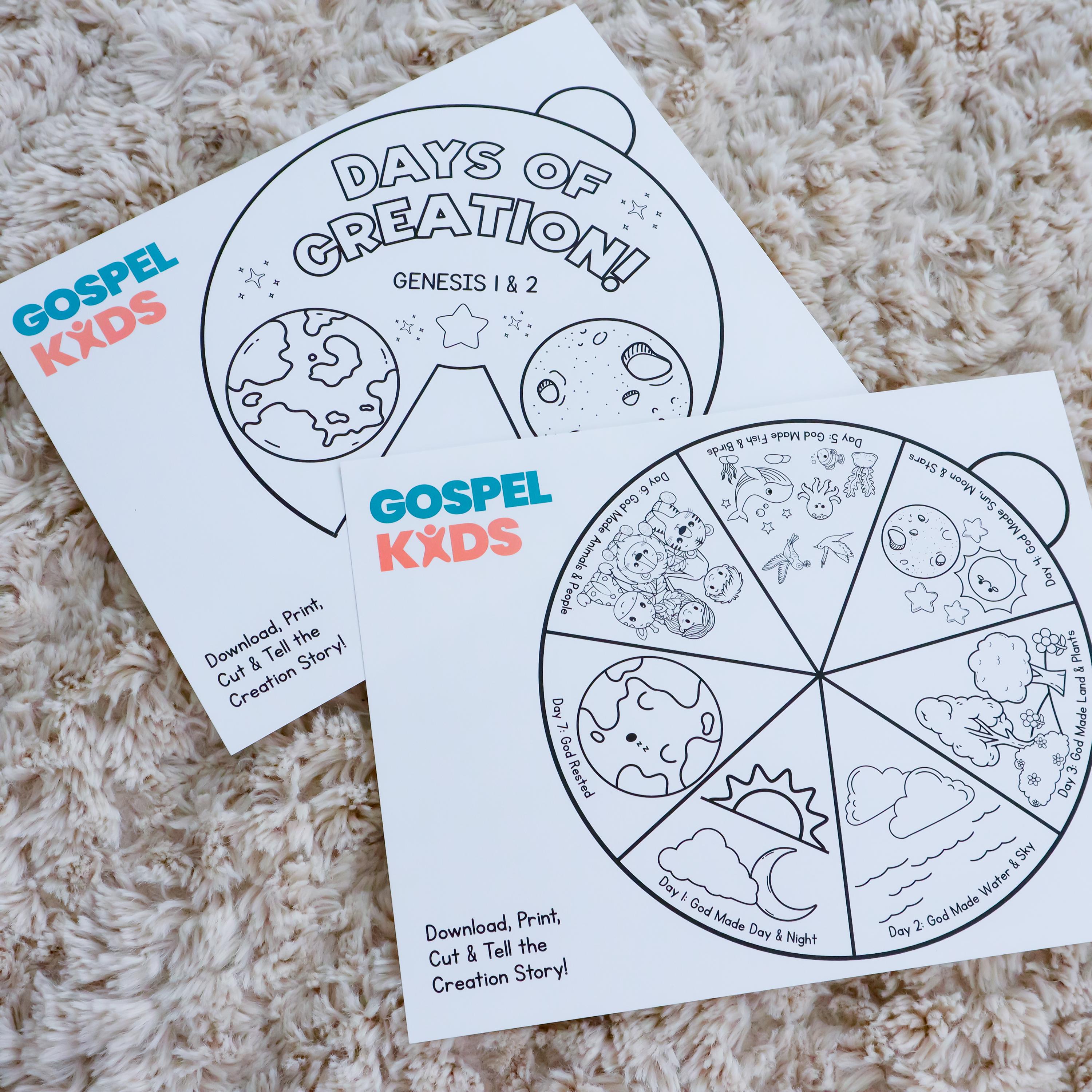 Creation Story Wheel