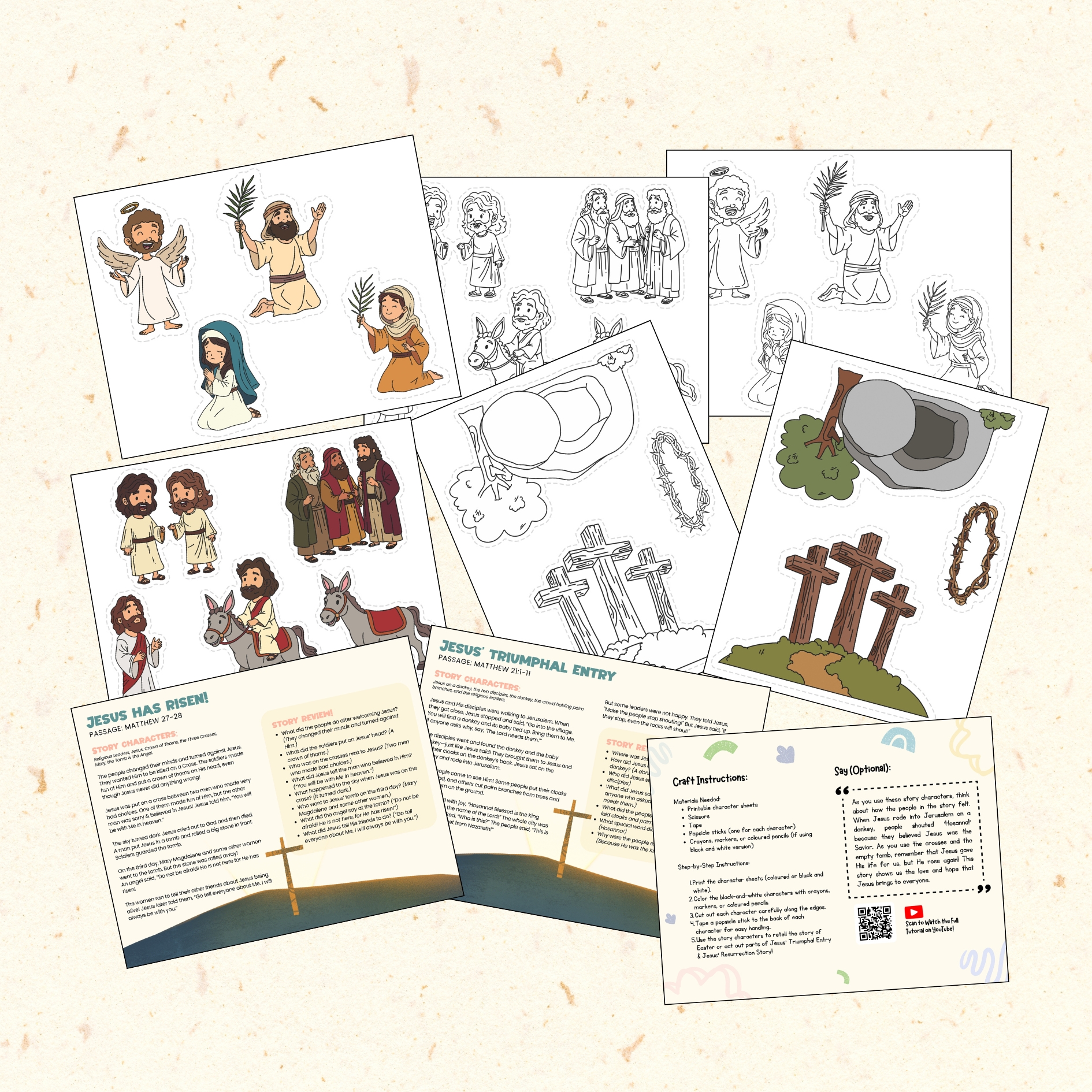 Easter Story Characters