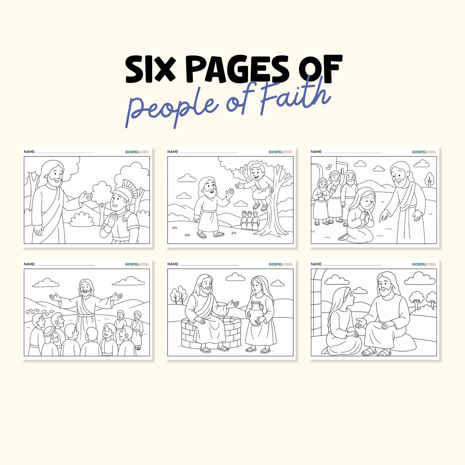 32 New Testament Colouring Set