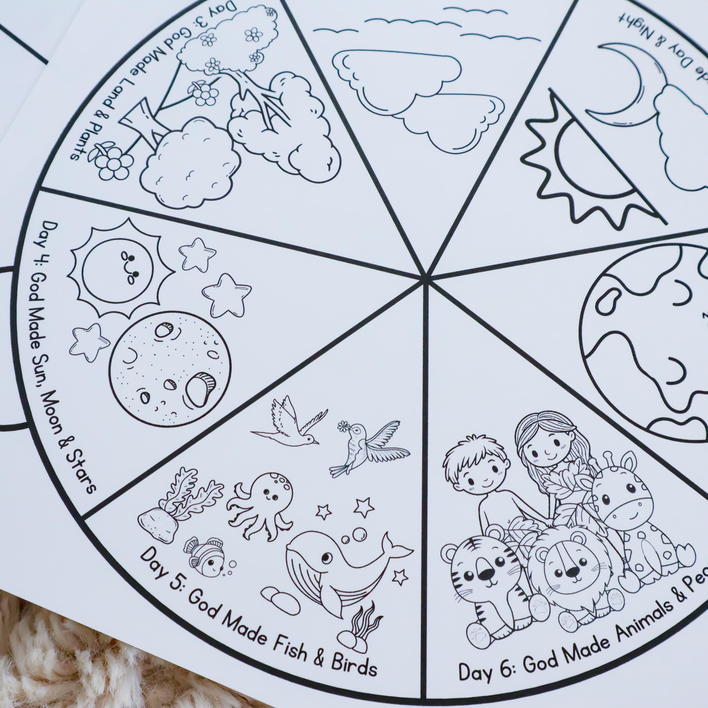 Creation Story Wheel