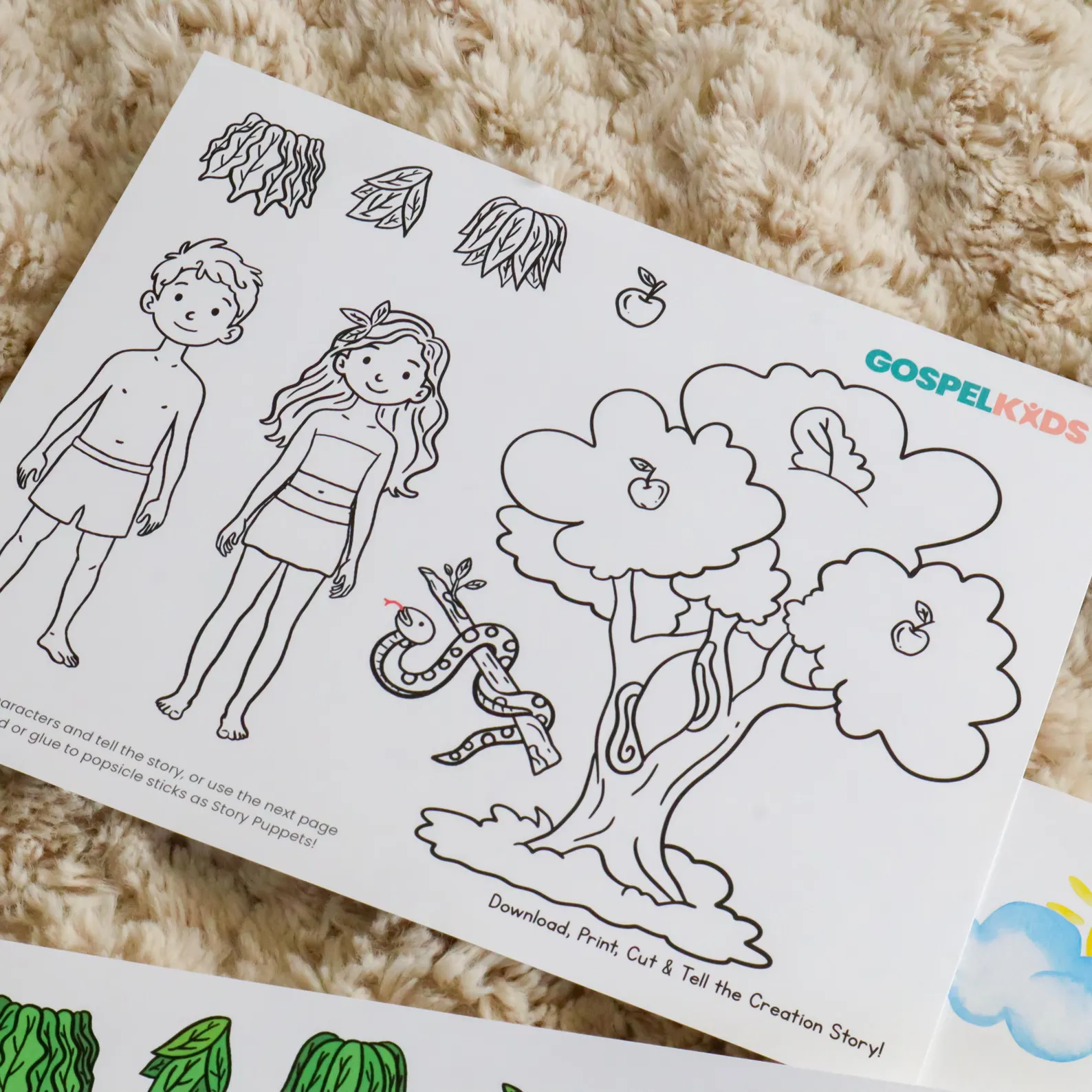 Adam & Eve in the Garden