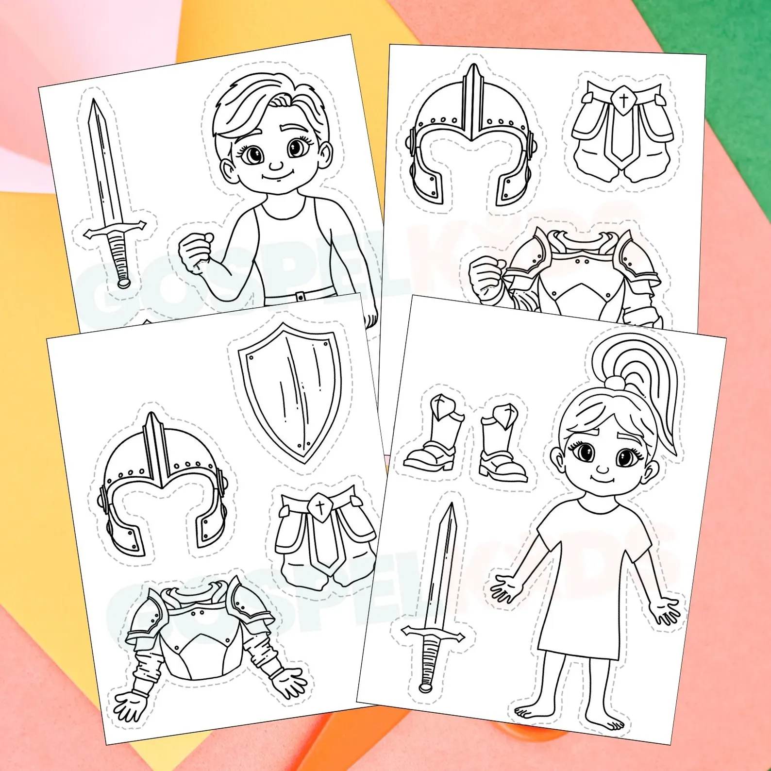 Armor of God Printable