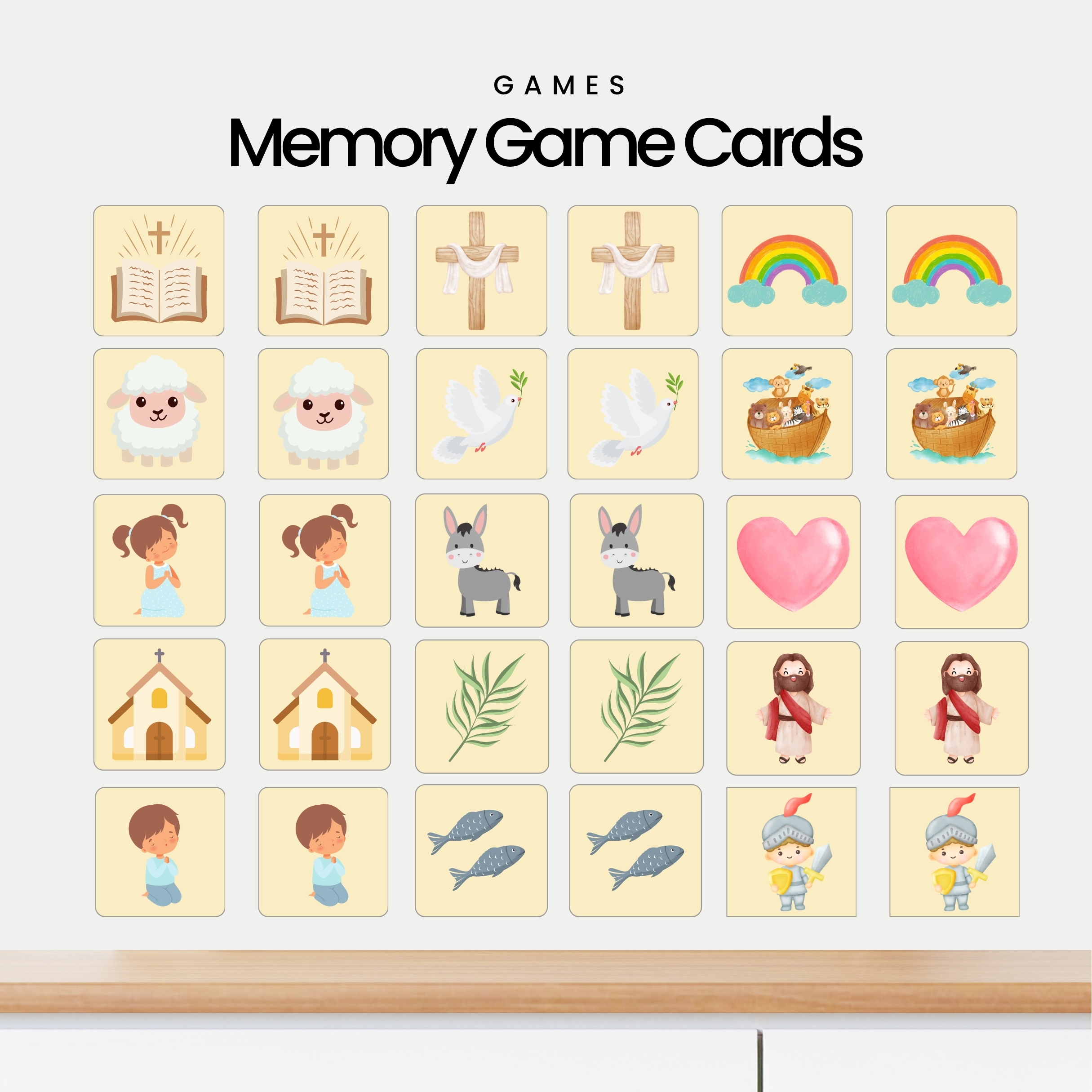 Memory Game Cards