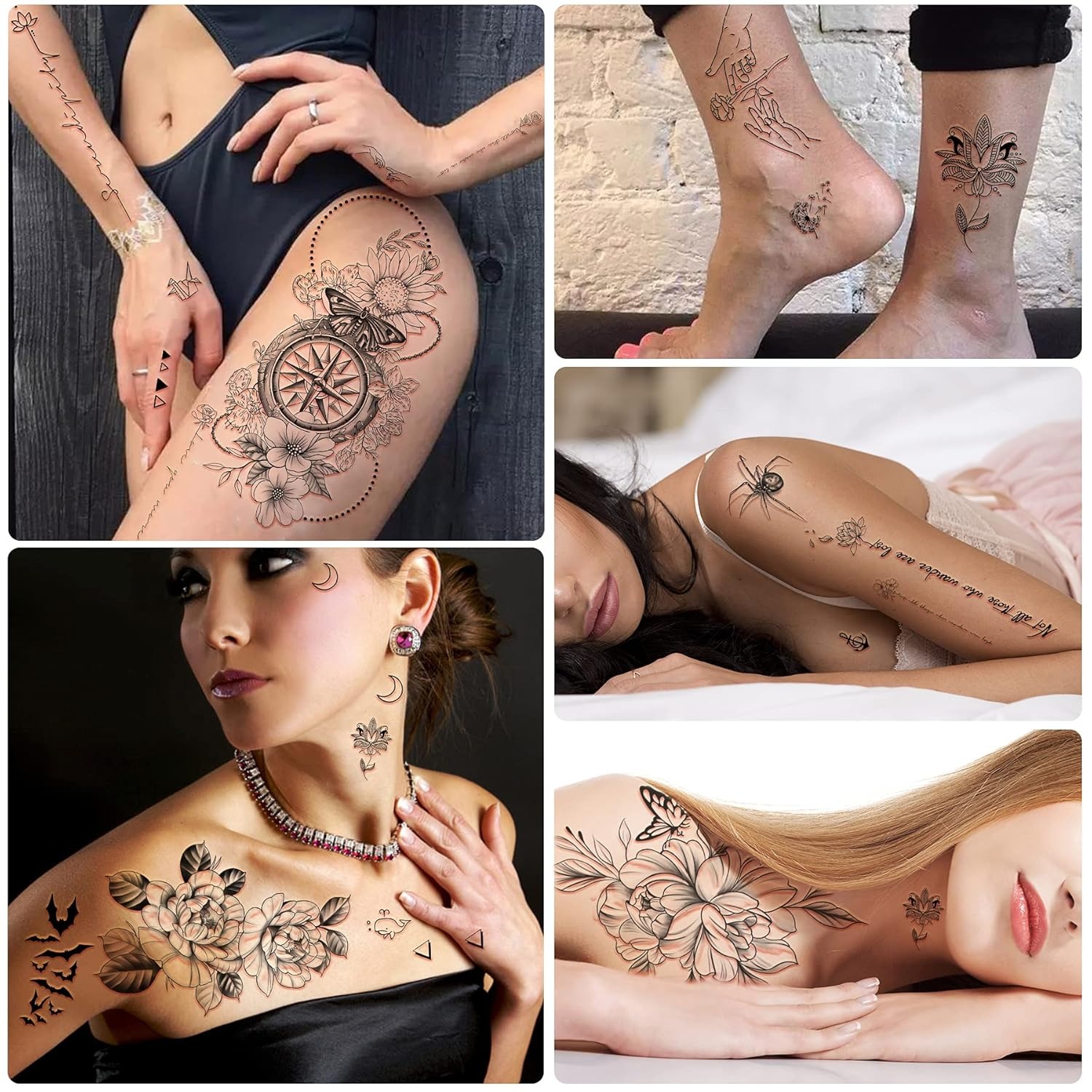 Temporary Tattoo Sets
