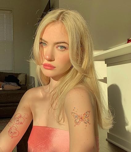 Whimsical Butterfly and Floral Sticker Set