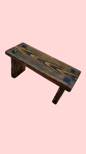 Rustic Toilet Stool