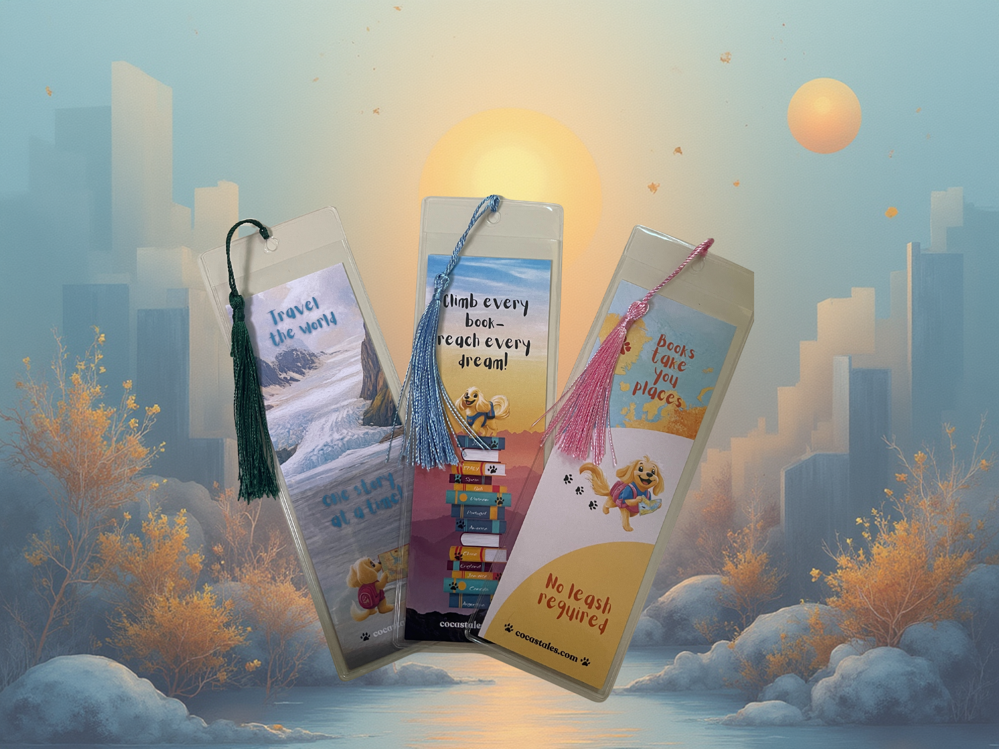 Coca's Tales Bookmarks (set of 3)