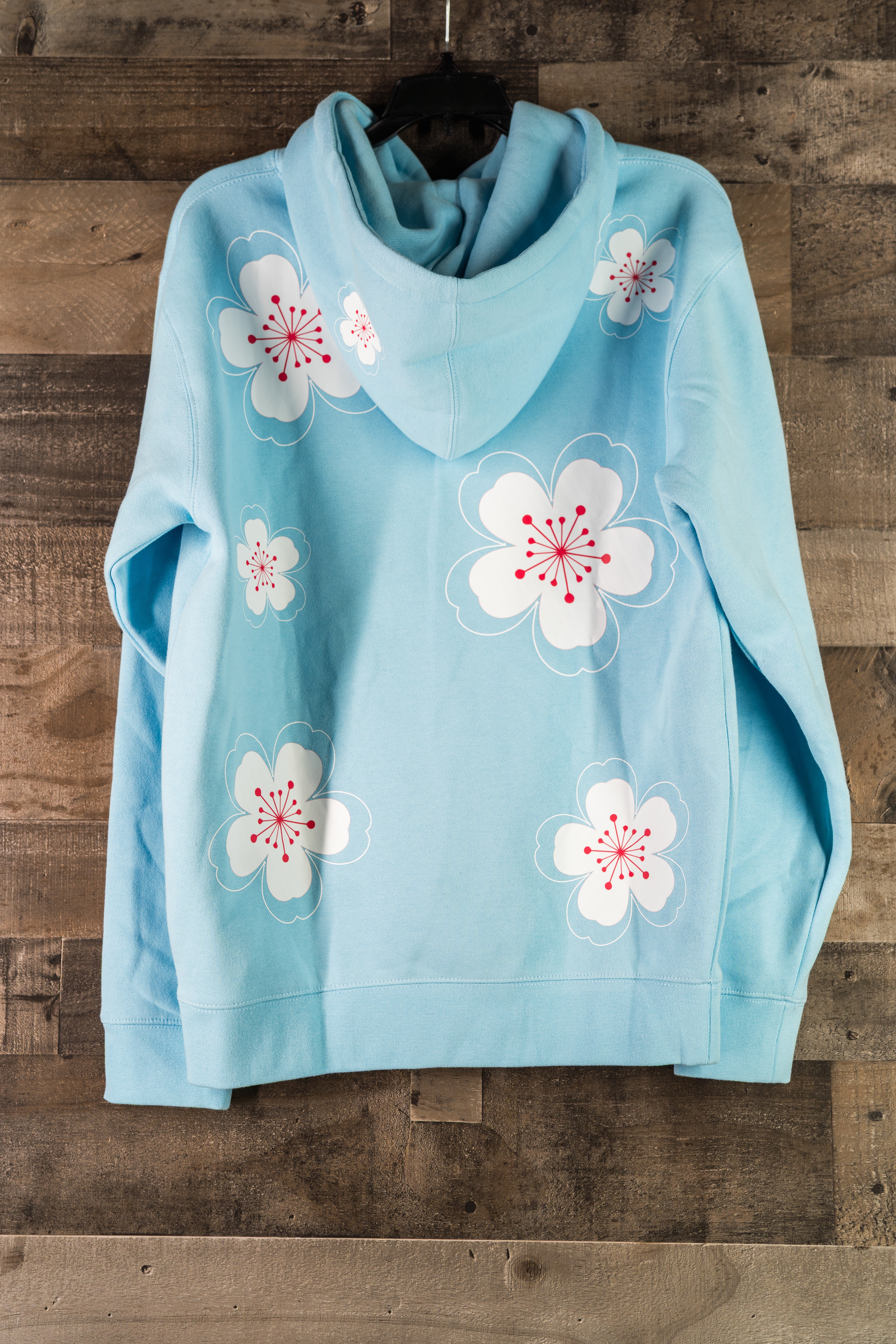 Cherry Blossom (Sakura) Hoodie - Flat Print