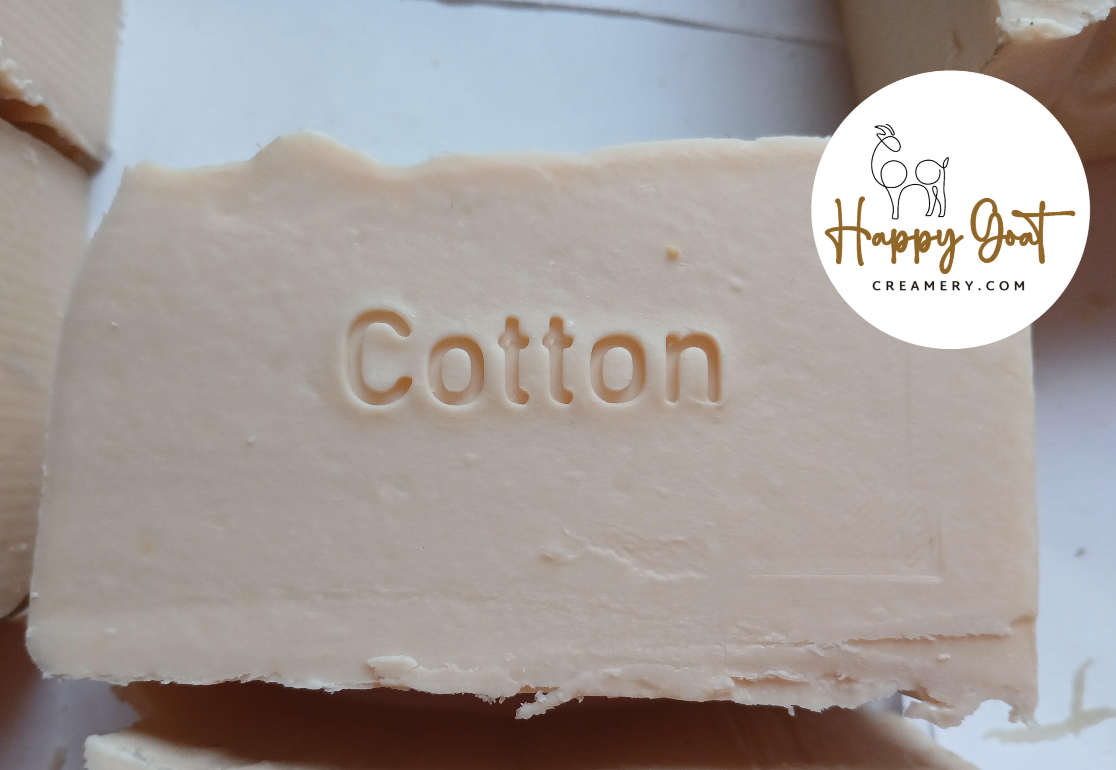 COTTON Goat Milk Soap Happy Goat Creamery